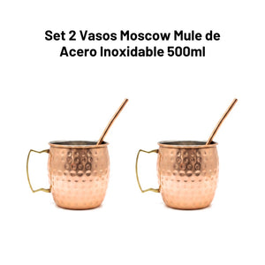 Set 2X Vaso Moscow Mule 500ml