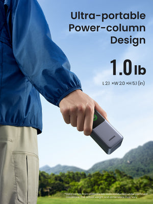 Power Bank Ugreen 20000Mah 130W 3 Puertos — infografía de características
