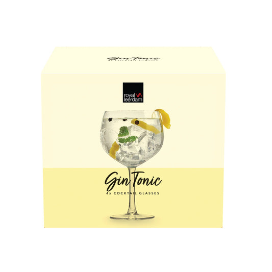 Set 4 Copas Cocktail Gin & Tonic