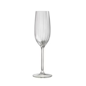 Set 4 Copas Flauta Plisse 210 Ml