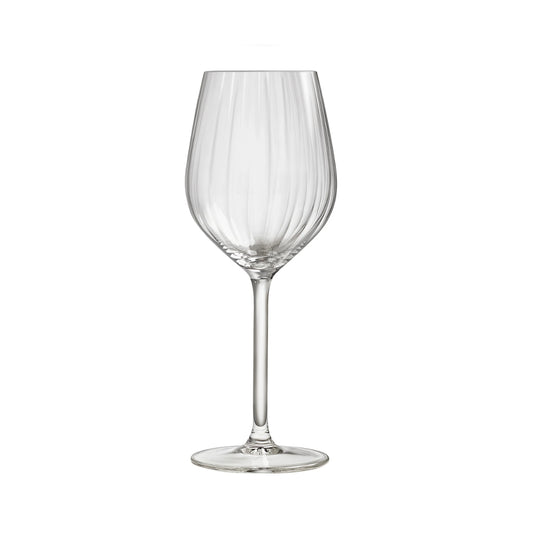 Set 4 Copas Vino Blanco Plisse 380 Ml