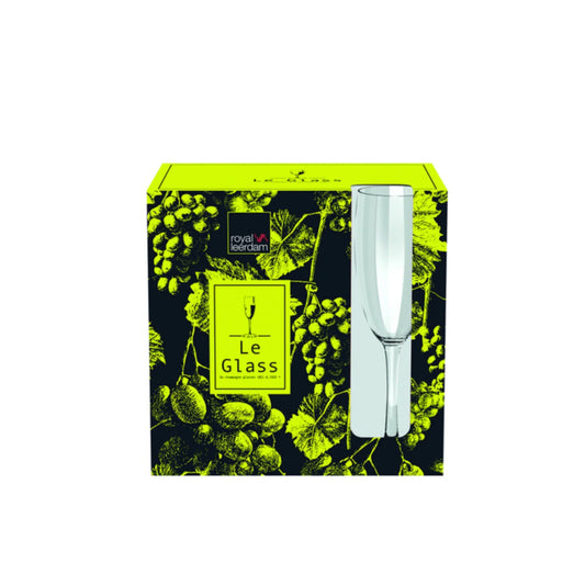 Combo 12 Copas de Vino Flauta Le Glass 180 ml Royal Leerdam