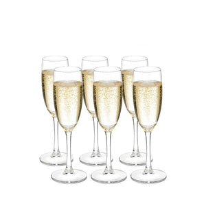 Set de 6 Copas Vino Flauta Le Glass 180ml Royal Leerdam