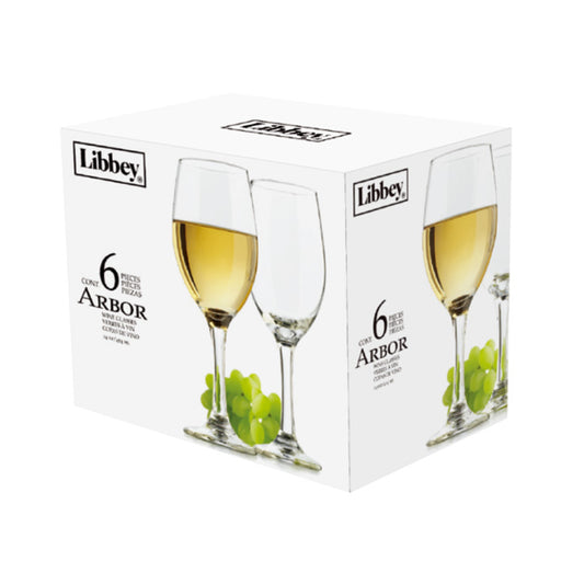 Set 6 Copas Vino Blanco Arbor 414 Ml