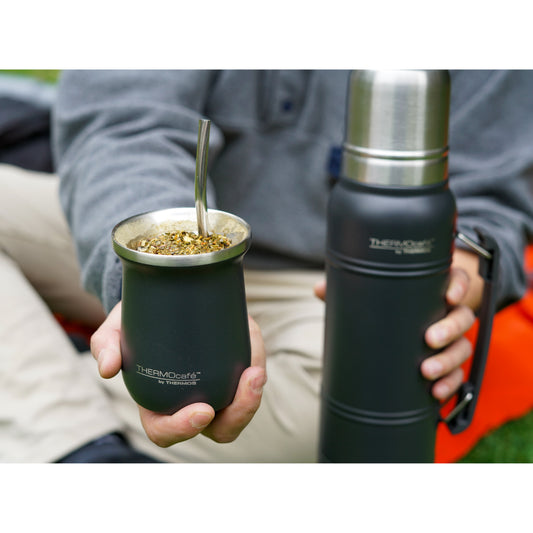 Matero C/Bombilla Ac Inox 260Ml Granite