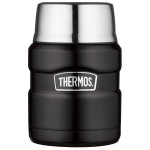 Thermo Comida 470 Ml C/Cuchara Negro