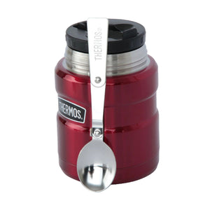 Termo Comida King  470Ml Acero Inoxidabl Rojo