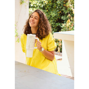 Botella Termica Mug Buffer Bora Bora 1,2Lt Frio y Calor Ice Leopardo 3 tapas