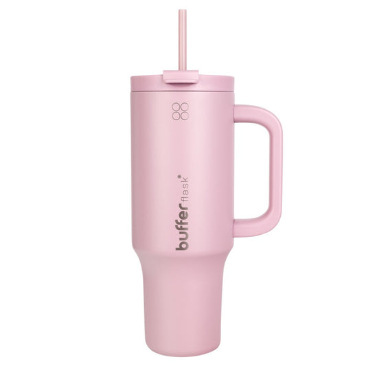 Botella Termica Mug Buffer Bora Bora 1,2Lt Frio y Calor Pinky 3 tapas