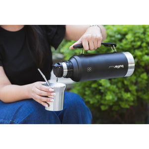 Set Matero 1,2Lt  Fitz Roy 2 Acero Inoxidable Negro