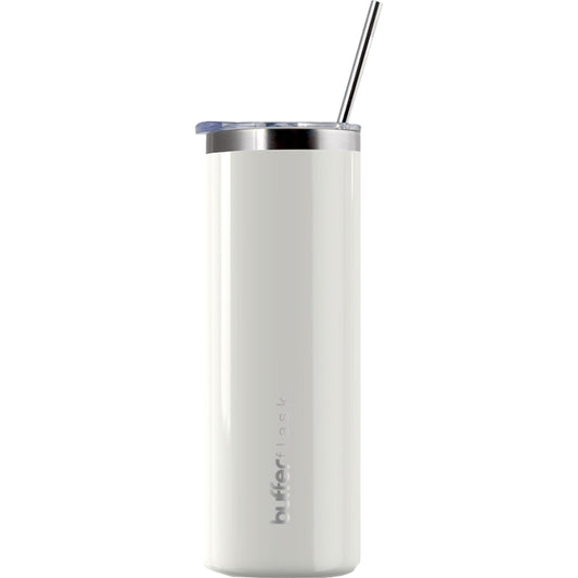 Set de 2 Vasos Térmicos Buffer Frío y Calor Blanco