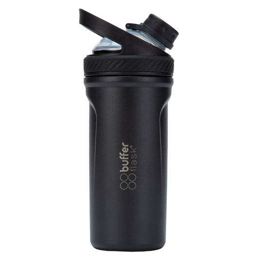 Vaso Shaker Proteina Termico Malibu Negro