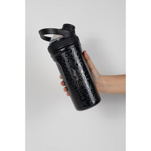 Vaso Shaker Proteina Termico Malibu Leopardo Negro