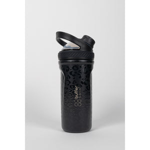 Vaso Shaker Proteina Termico Malibu Leopardo Negro