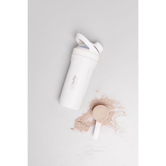Vaso Shaker Proteina Termico Malibu Ivory