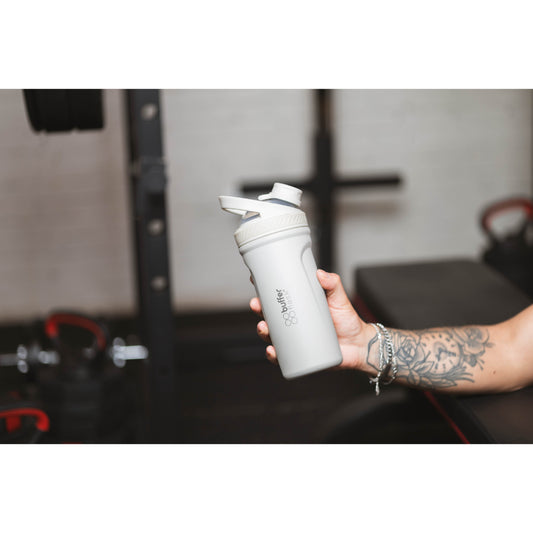 Vaso Shaker Proteina Termico Malibu Ivory