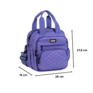 Mochila Cooler 2en1 Buffer  Morada