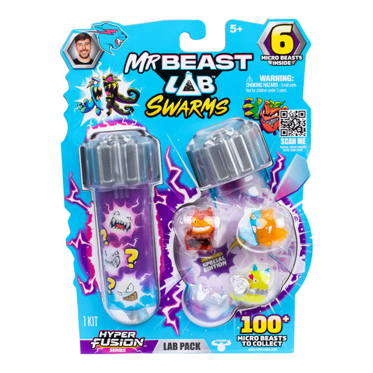 Combo Mrbeast S3 Lab Swarms 1 Figura Surtida y MrBeast S3 Lab Swarms 3 Figuras Surtidas y MrBeast S3 Lab Swarms 6 Figuras Surtidas