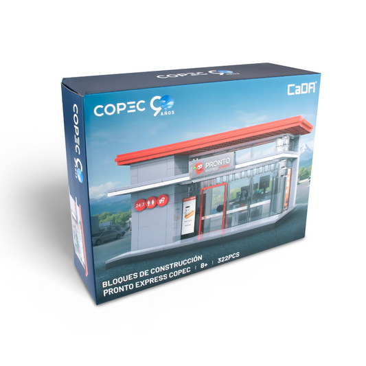Pronto Copec Express – Set de Bloques de construcción 322 Piezas