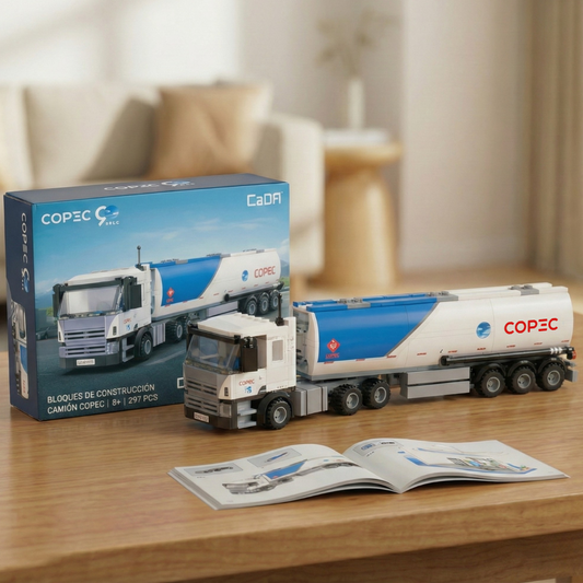 Camión de Combustible Copec – Set de Bloques de construcción 297 Piezas