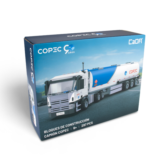 Combo Bloques Copec 1 Camión 297 Piezas + 1 Pronto Express 322 Piezas