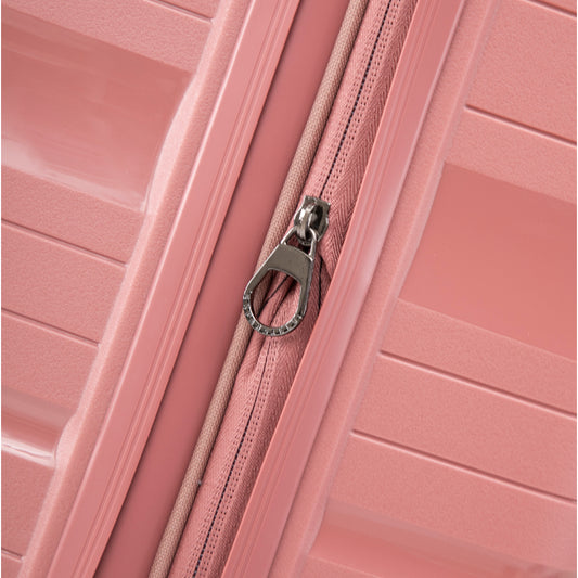 Maleta Kippi (L) Rígida Ultra Resistente y Expandible Rose Gold