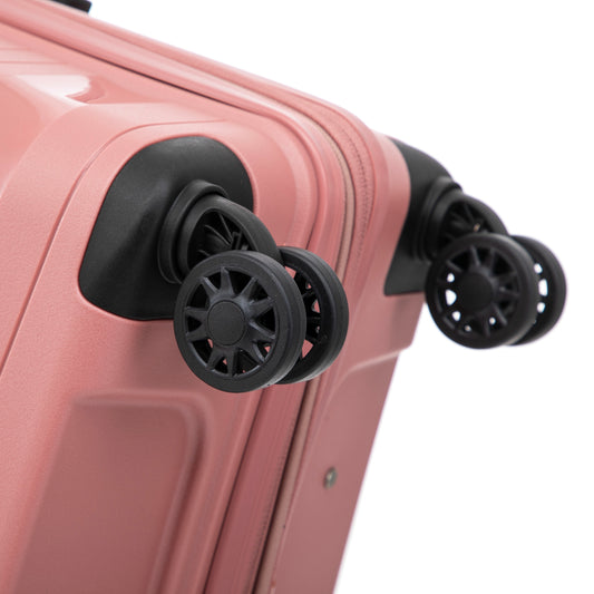Maleta Kippi (L) Rígida Ultra Resistente y Expandible Rose Gold