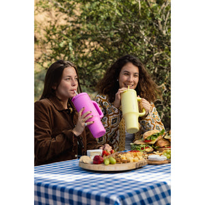 Vaso Termico Mug Buffer Bora Bora 1,2 Lt Acero Inoxidable Frio Y Calor Dani Pink