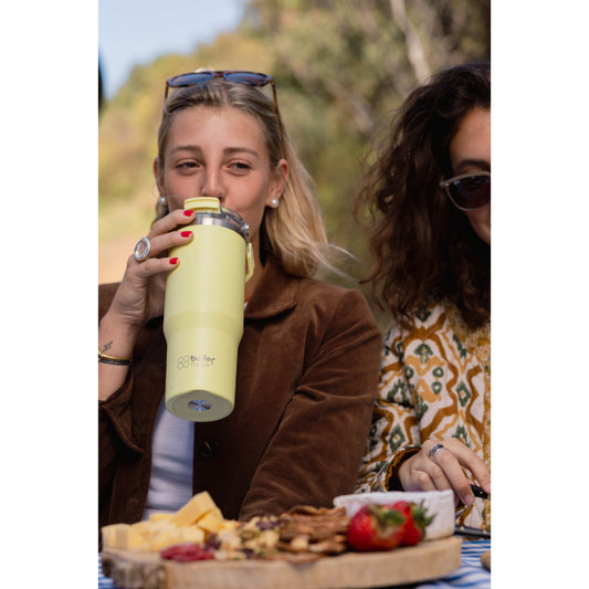 Vaso Tumbler Mug Buffer 500ml Cusco Acero Inoxidable Térmico, Lemon