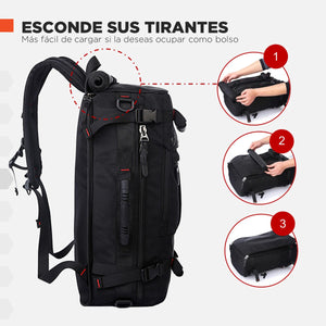 Mochila viaje cabina Hardley. 40Lts