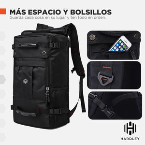 Mochila viaje cabina Hardley. 40Lts