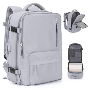Mochila Viaje Viral (Cabina Avión) 31L Gris
