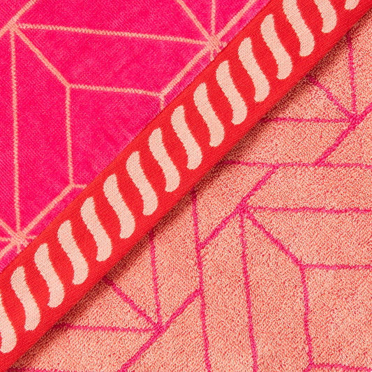 Toalla Playa Jacquard Malta 100% Algodón.80x160cm