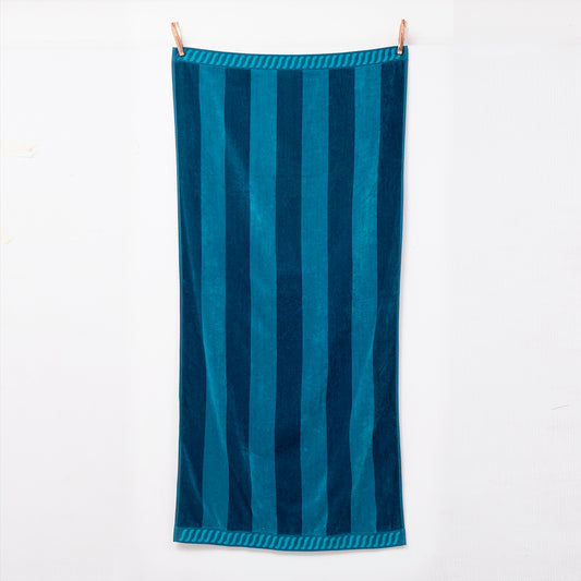 Toalla Playa Jacquard Rio. 100% Algodón.80x160cm