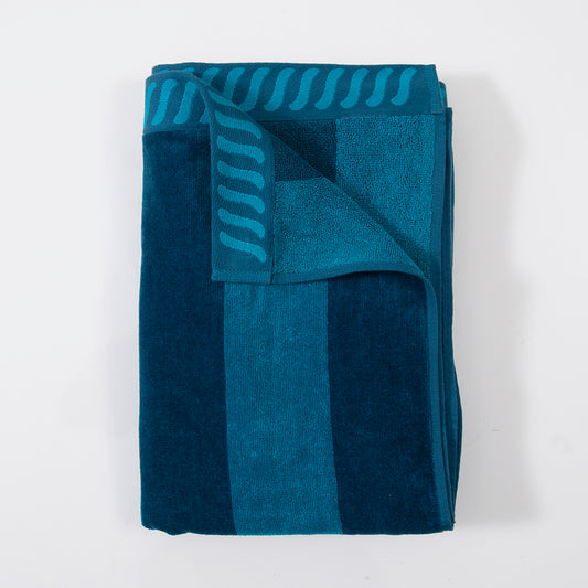 Toalla Playa Jacquard Rio. 100% Algodón.80x160cm