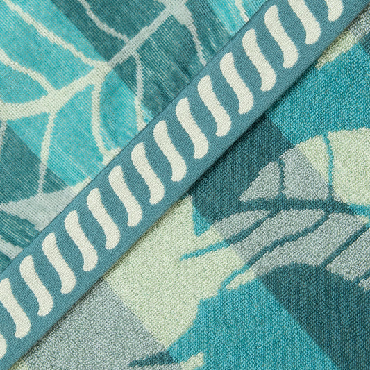 Toalla Playa Jacquard Bali. 100% Algodón.80x160cm