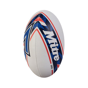 Balon Rugby Grid Blancoazulino T5