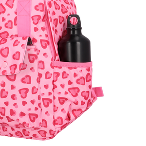 Mochila Saxoline Cosmos Corazones Rosados BTS26