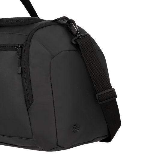 Combo Mochila Cairo 30 Lts Negro + Bolso Kingston 40Lts Negro Saxoline