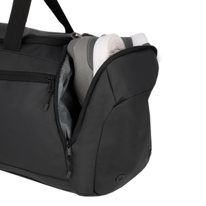 Combo Mochila Cairo 30 Lts Negro + Bolso Kingston 40Lts Negro Saxoline