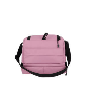 Combo 3x Estuche Ayla Rosado + Mochila Cairo 30Lts Beige + Lonchera Longboard  Rosa Saxoline