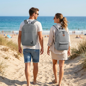 Combo Mochilas: 1 Mochila Jane Gris Llaima + 1 Mochila Pittford Gris 25 Lts Saxoline