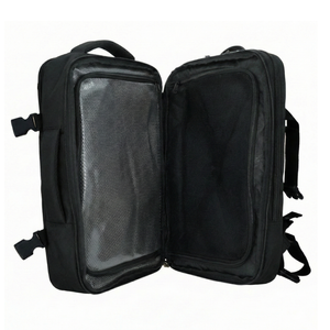 Mochila Viaje Viral XL 40L Llaima Negro. Repelente al agua BTS26