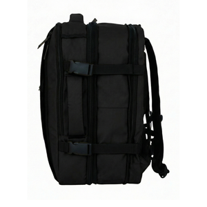 Combo Maleta Grande Conguillío 115L + Mochila de Viaje Viral Radal XL 40L Negras Llaima