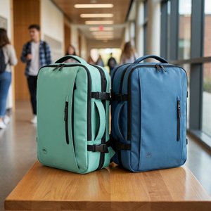 Combo Mochilas de Viaje Viral XL 40L Llaima Color Menta y Azul