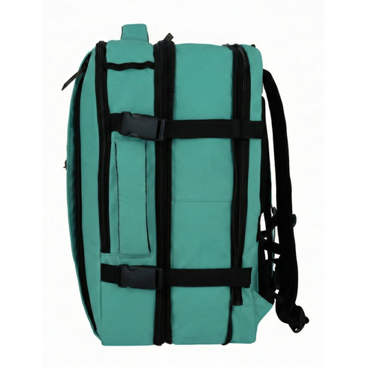 Combo Mochilas de Viaje Viral XL 40L Llaima Color Menta y Azul