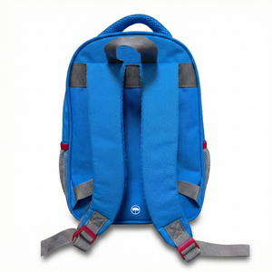 Combo Mochilas Preescolar Mapache Gris + Tiburón Azul