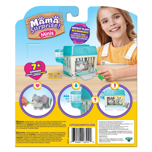 LLP Mama Sorpresa Set Juego Mini Celeste