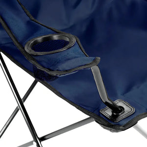 Silla Plegable Apoya brazos Azul Navigator