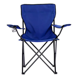 Combo 2 Sillas Plegables Apoya Brazos Celeste y Rojo Navigator